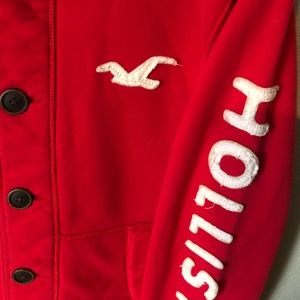 Hollister cardigan with Hood